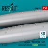 RESKIT RSU48-0552 Tornado F3/GR1/GR4 1500L underwing fuel tanks (riveted) (RAF/RSAF) (2 pcs) (3D Printed) (1/48)